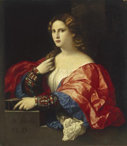 Palma il Vecchio Portrait of a Woman oil painting picture